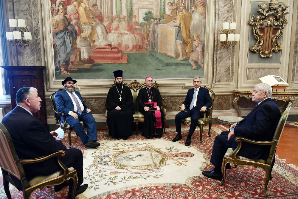 Initiated by Mehriban Aliyeva, Heydar Aliyev Foundation makes new contribution to protection of world and religious heritage in Vatican (PHOTO)