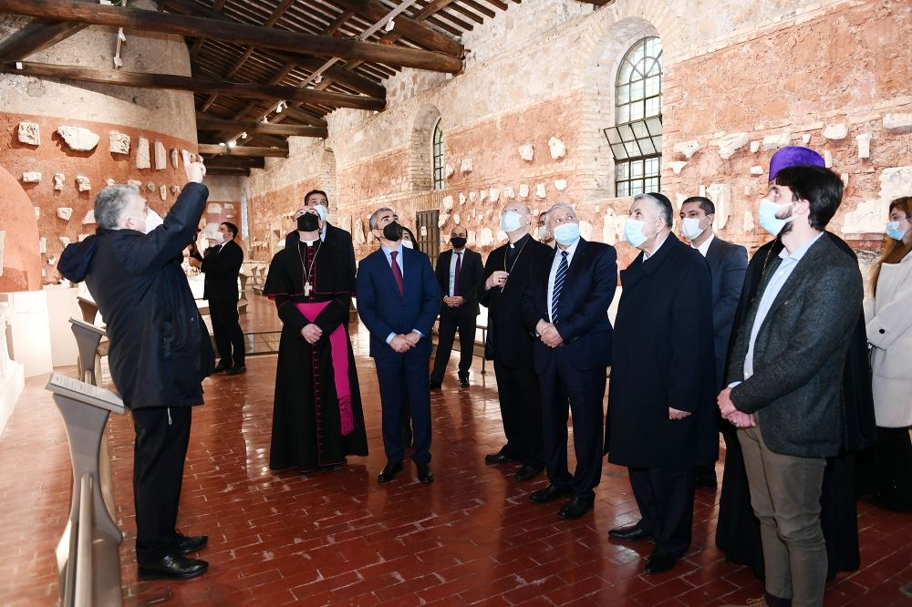 Initiated by Mehriban Aliyeva, Heydar Aliyev Foundation makes new contribution to protection of world and religious heritage in Vatican (PHOTO)