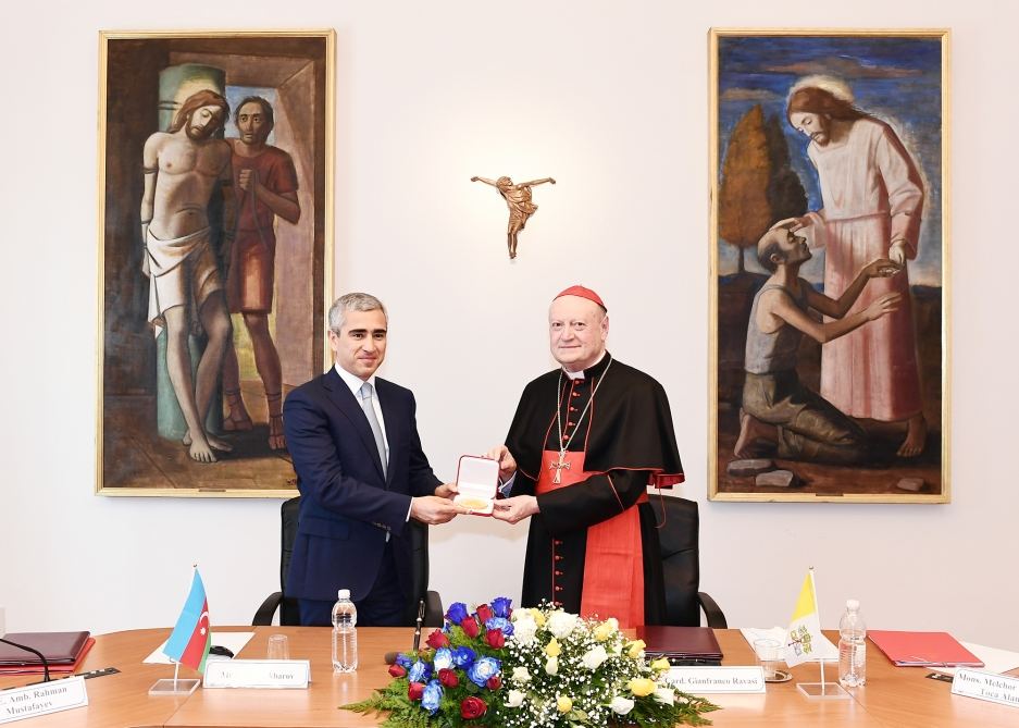 Initiated by Mehriban Aliyeva, Heydar Aliyev Foundation makes new contribution to protection of world and religious heritage in Vatican (PHOTO)