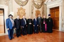 Initiated by Mehriban Aliyeva, Heydar Aliyev Foundation makes new contribution to protection of world and religious heritage in Vatican (PHOTO)