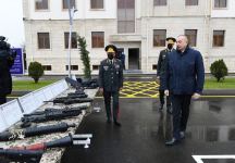 President Ilham Aliyev attends opening of Internal Troops` newly-built military unit (PHOTO)