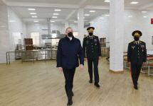 President Ilham Aliyev attends opening of Internal Troops` newly-built military unit (PHOTO)