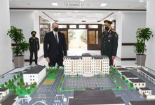 President Ilham Aliyev attends opening of Internal Troops` newly-built military unit (PHOTO)
