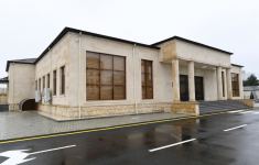 President Ilham Aliyev attends opening of Internal Troops` newly-built military unit (PHOTO)
