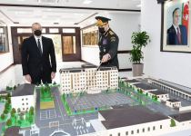 President Ilham Aliyev attends opening of Internal Troops` newly-built military unit (PHOTO)