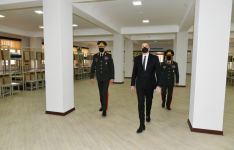 President Ilham Aliyev attends opening of Internal Troops` newly-built military unit (PHOTO)