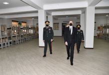 President Ilham Aliyev attends opening of Internal Troops` newly-built military unit (PHOTO)