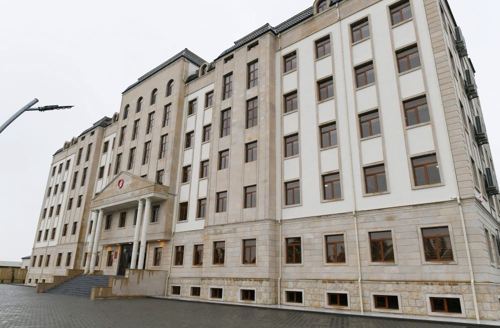 President Ilham Aliyev attends opening of Internal Troops` newly-built military unit (PHOTO)
