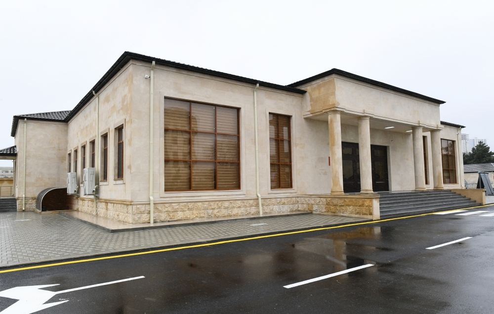 President Ilham Aliyev attends opening of Internal Troops` newly-built military unit (PHOTO)