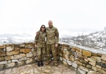 Azerbaijani President, First Lady visit Fuzuli and Khojavand districts (PHOTO)