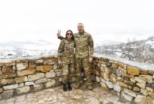 Azerbaijani President, First Lady visit Fuzuli and Khojavand districts (PHOTO)