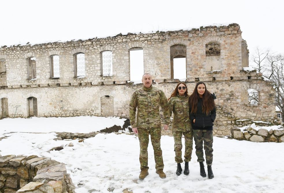 Azerbaijani President, First Lady visit Fuzuli and Khojavand districts (PHOTO)