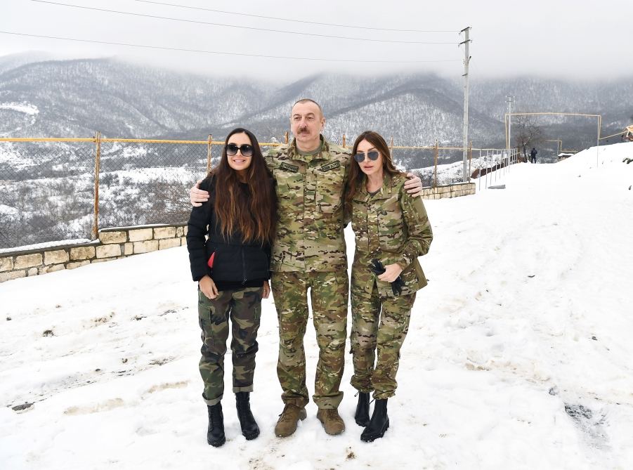 Azerbaijani President, First Lady visit Fuzuli and Khojavand districts (PHOTO)