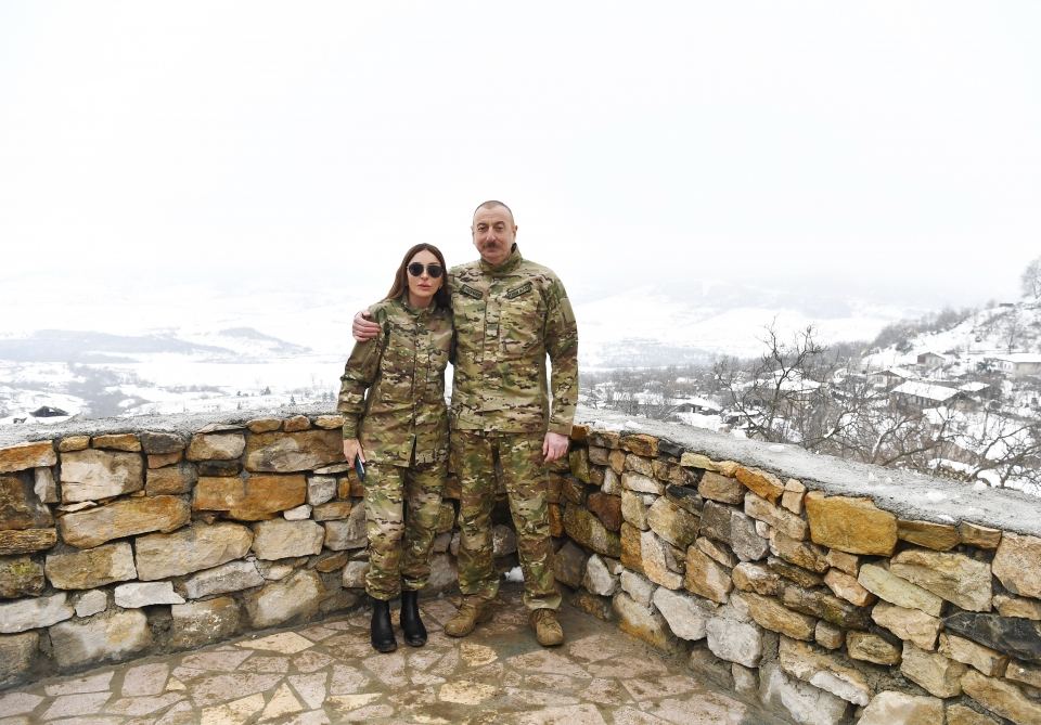Azerbaijani President, First Lady visit Fuzuli and Khojavand districts (PHOTO)