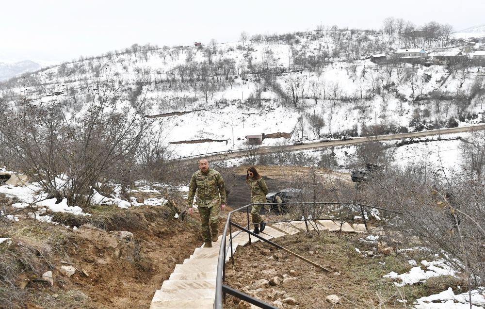 Azerbaijani President, First Lady visit Fuzuli and Khojavand districts (PHOTO)