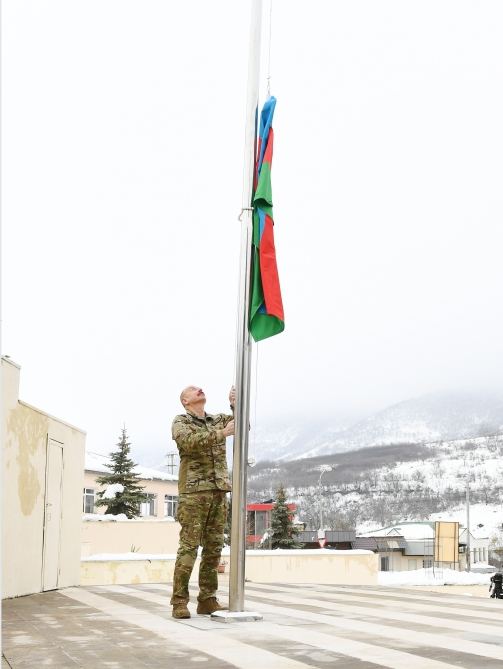 Azerbaijani President, First Lady visit Fuzuli and Khojavand districts (PHOTO)