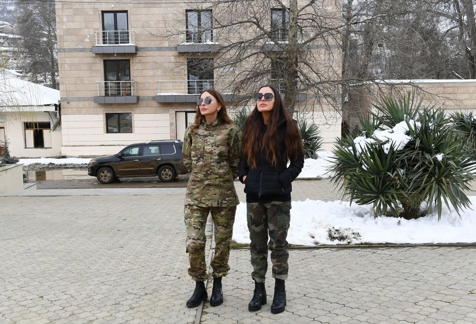 Azerbaijani President, First Lady visit Fuzuli and Khojavand districts (PHOTO)