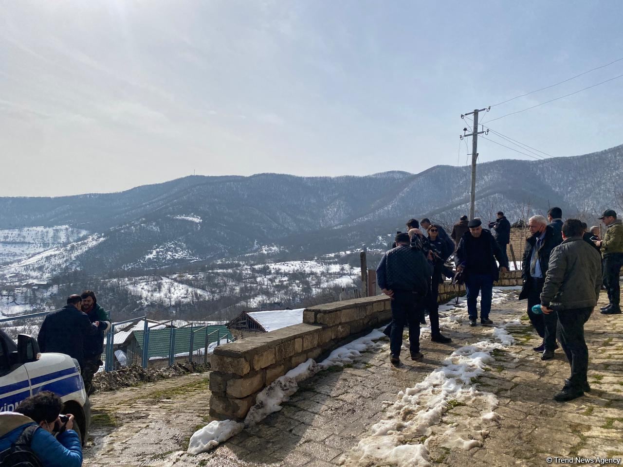 Trend TV reports from Edilli village of Khojavand district (PHOTO / VIDEO)