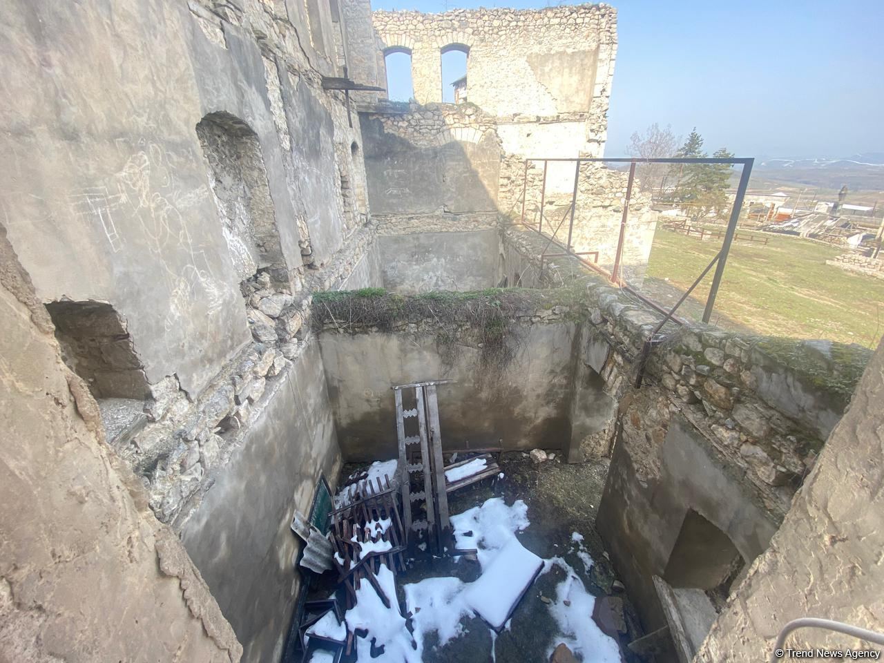Azerbaijani journalists visit liberated Tugh village of Khojavand district (PHOTO/VIDEO)