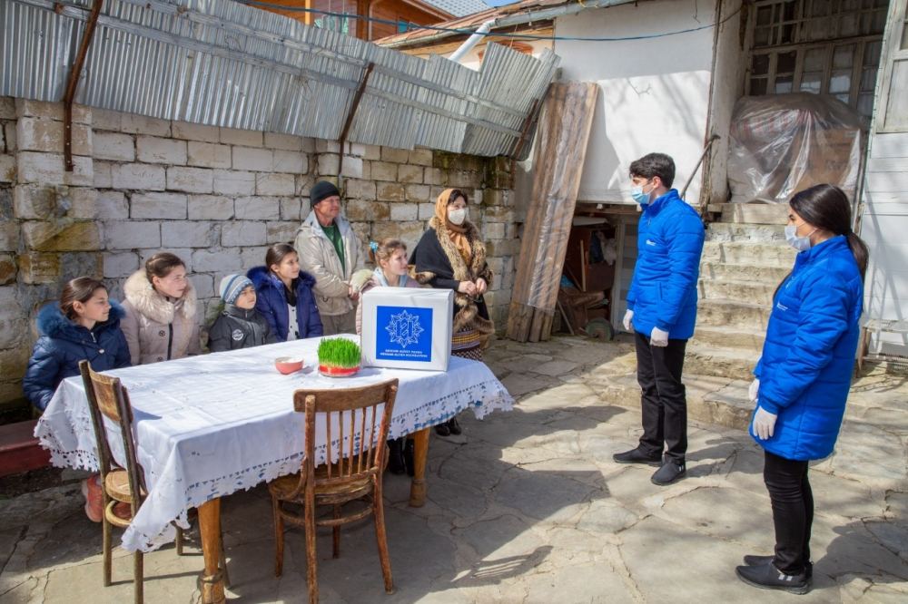 Heydar Aliyev Foundation sent gifts to low-income families on occasion of Novruz holiday (PHOTO) (UPDATE)