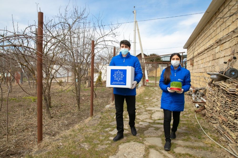 Heydar Aliyev Foundation sent gifts to low-income families on occasion of Novruz holiday (PHOTO) (UPDATE)
