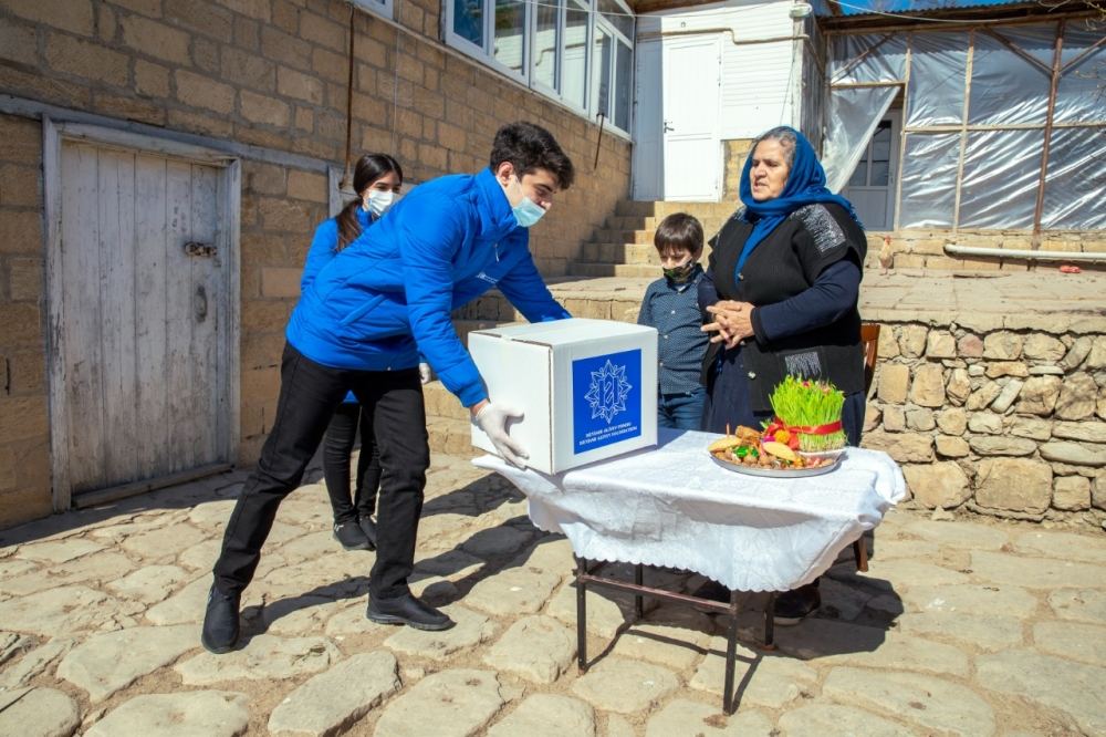 Heydar Aliyev Foundation sent gifts to low-income families on occasion of Novruz holiday (PHOTO) (UPDATE)