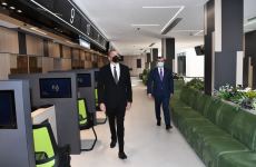 President Ilham Aliyev attends opening ceremony of another DOST Center in Baku (PHOTO)