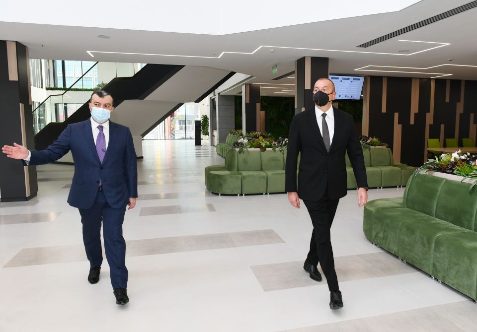 President Ilham Aliyev attends opening ceremony of another DOST Center in Baku (PHOTO)