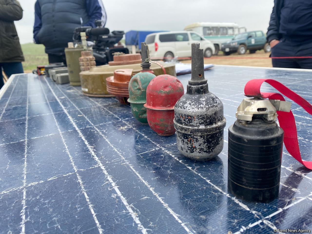 Azerbaijani agency talks demined section of Fuzuli-Shusha road (PHOTO)