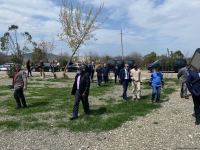 OIC reps pray in Juma Mosque during visit to Azerbaijan’s Aghdam district (PHOTO/VIDEO)
