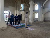 OIC reps pray in Juma Mosque during visit to Azerbaijan’s Aghdam district (PHOTO/VIDEO)