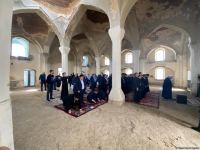Heads of Azerbaijani religious confessions visit Aghdam Juma Mosque (PHOTO)