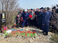 Azerbaijan's top religious officials visit graves of martyrs in liberated Aghdam (PHOTO/VIDEO)