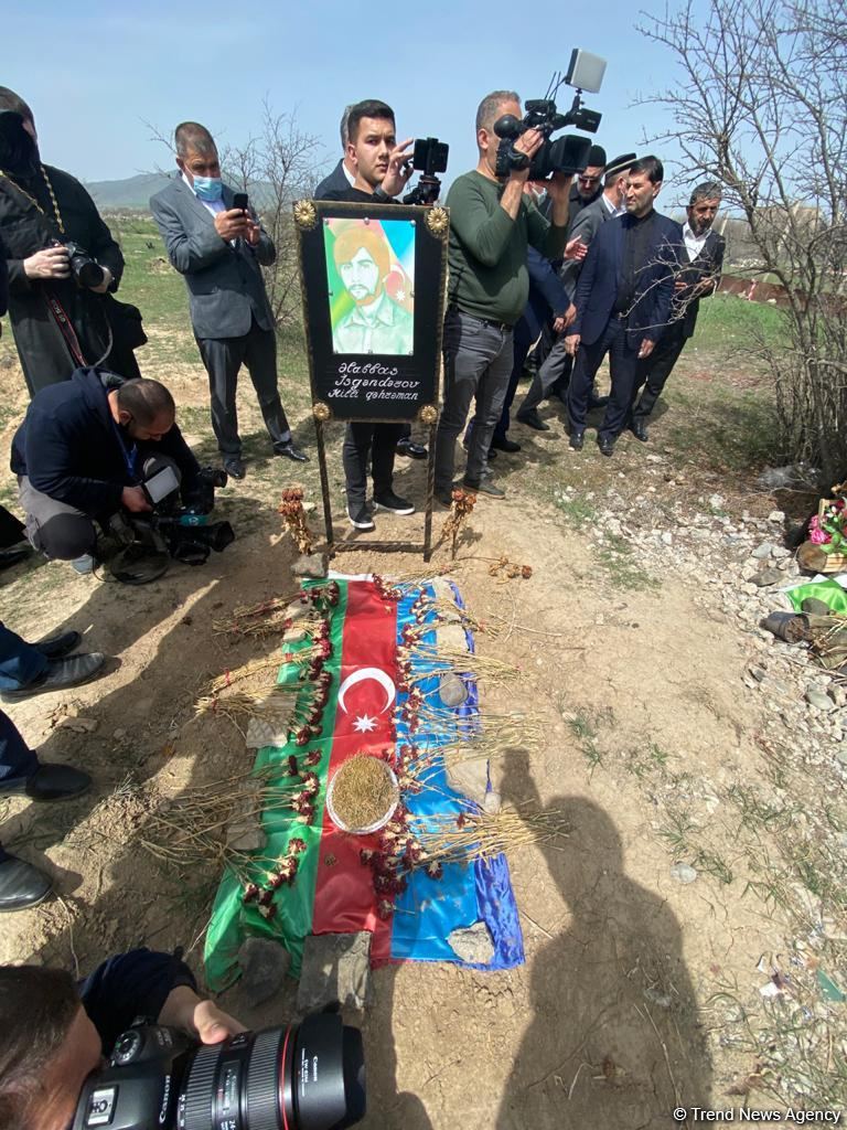 Azerbaijan's top religious officials visit graves of martyrs in liberated Aghdam (PHOTO/VIDEO)