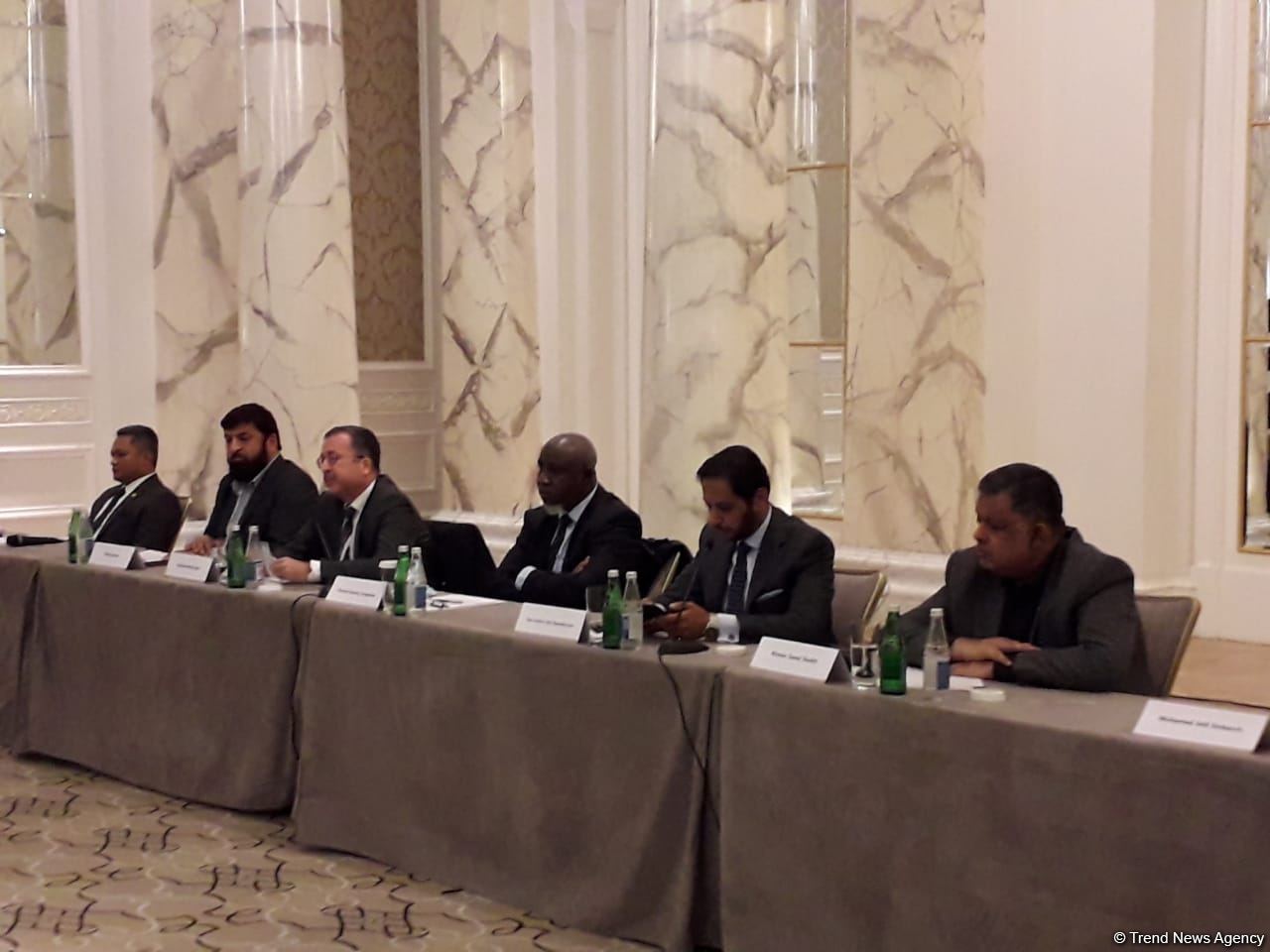 OIC delegation holding press conference in Baku (PHOTO/VIDEO)