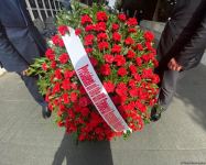 UN General Assembly chairman visits grave of Azerbaijani National Leader Heydar Aliyev (PHOTO)
