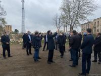 Delegation of Turkic Council reviews building of Aghdam Drama Theater destroyed by Armenians (PHOTO)