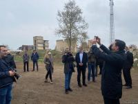 Delegation of Turkic Council reviews building of Aghdam Drama Theater destroyed by Armenians (PHOTO)