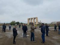 Delegation of Turkic Council reviews building of Aghdam Drama Theater destroyed by Armenians (PHOTO)