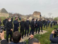 Delegation of Turkic Council visits Imarat cemetery destroyed by Armenians (PHOTO/VIDEO)