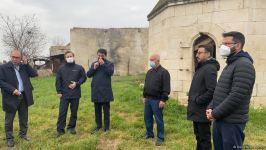 Delegation of Turkic Council visits Imarat cemetery destroyed by Armenians (PHOTO/VIDEO)