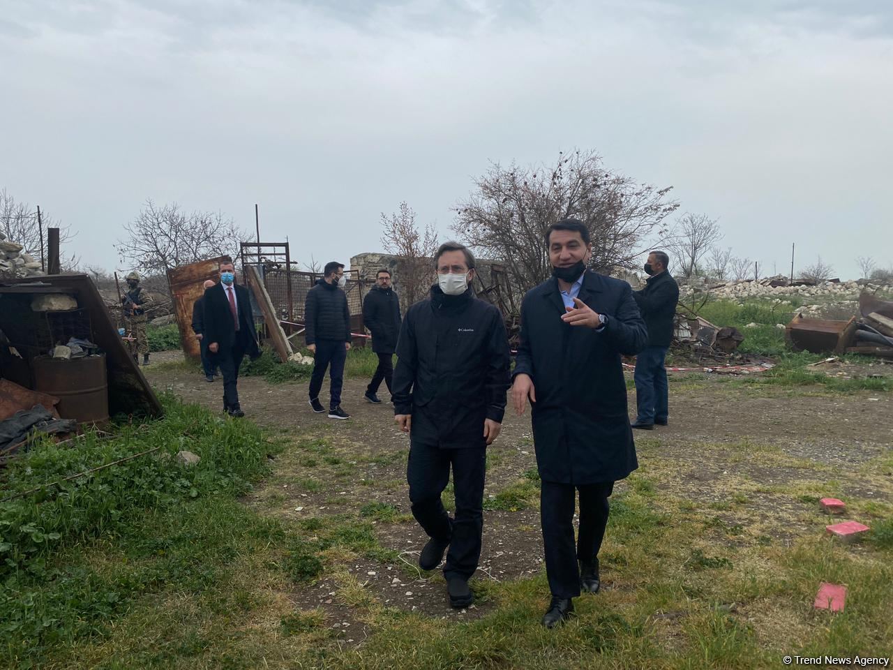Delegation of Turkic Council visits Imarat cemetery destroyed by Armenians (PHOTO/VIDEO)