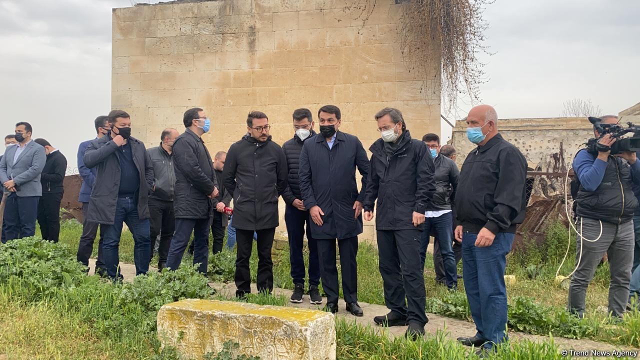 Delegation of Turkic Council visits Imarat cemetery destroyed by Armenians (PHOTO/VIDEO)