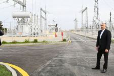 President Ilham Aliyev inaugurates newly renovated “Hovsan” and “Mashtagha” substations (PHOTO)