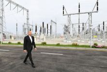 President Ilham Aliyev inaugurates newly renovated “Hovsan” and “Mashtagha” substations (PHOTO)