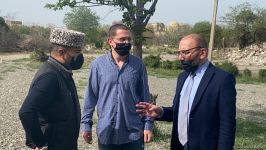 Visit of Israeli journalists to Azerbaijan’s Aghdam district ends (PHOTO)