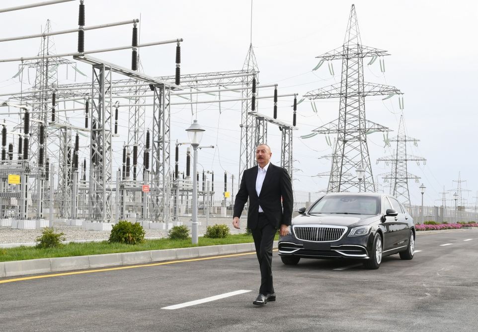 President Ilham Aliyev inaugurates newly renovated “Hovsan” and “Mashtagha” substations (PHOTO)