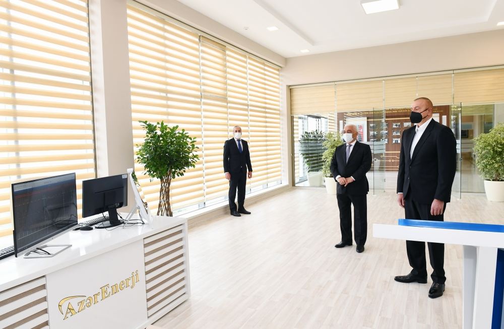 President Ilham Aliyev inaugurates newly renovated “Hovsan” and “Mashtagha” substations (PHOTO)