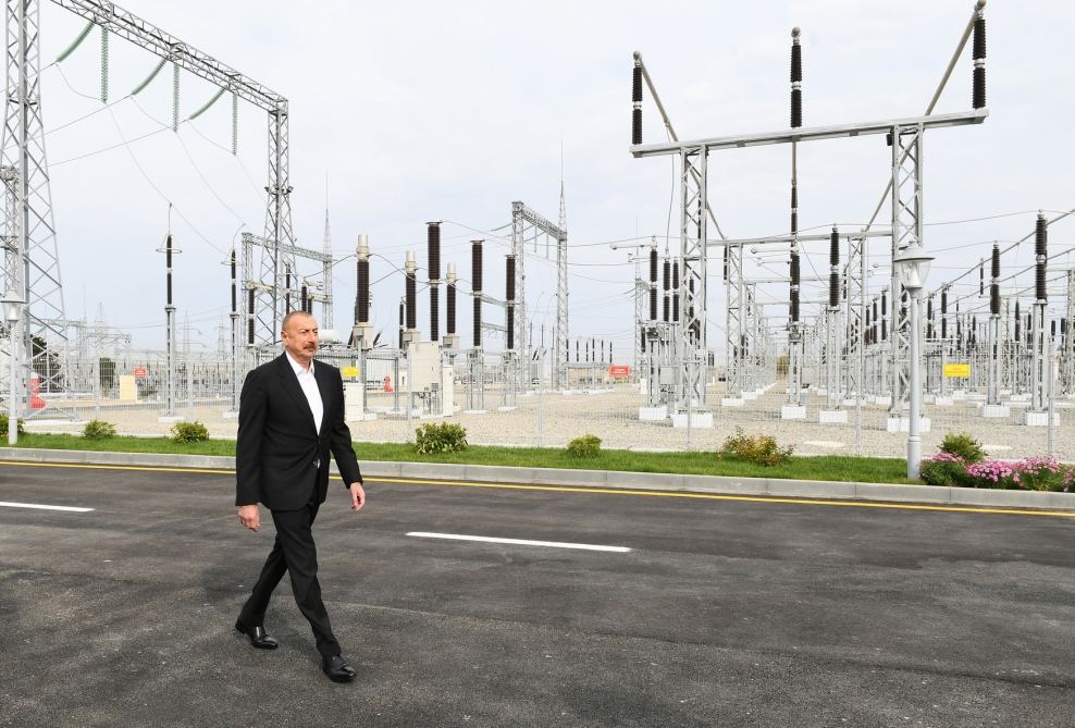 President Ilham Aliyev inaugurates newly renovated “Hovsan” and “Mashtagha” substations (PHOTO)