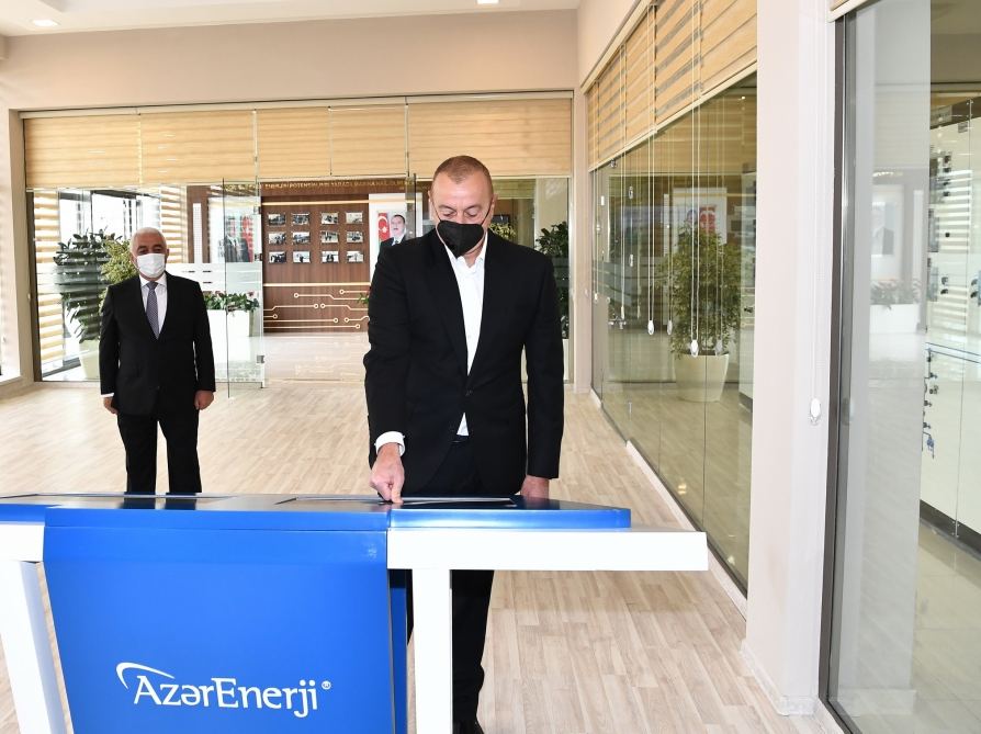 President Ilham Aliyev inaugurates newly renovated “Hovsan” and “Mashtagha” substations (PHOTO)